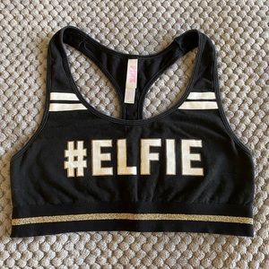 VS PINK Cotton Sports Bra - #ELFIE